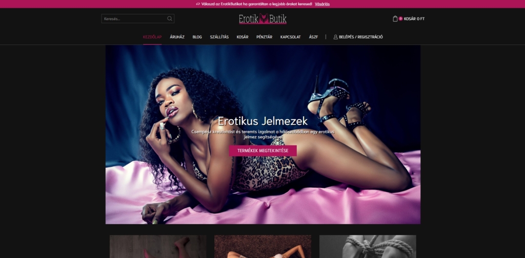 ErotikButik webáruház